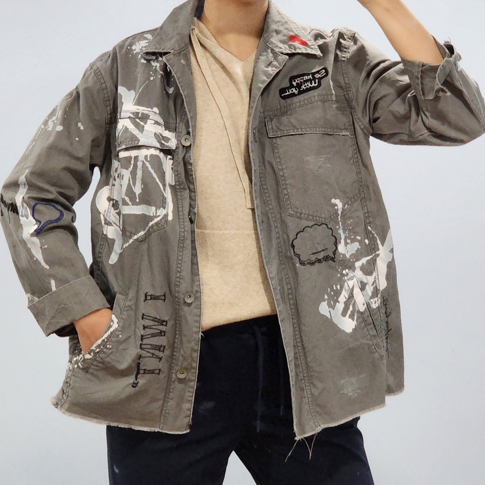 ZARA out wear, Vintage jacket, Y2K Jacket, Size M, Used- Good condition Like New